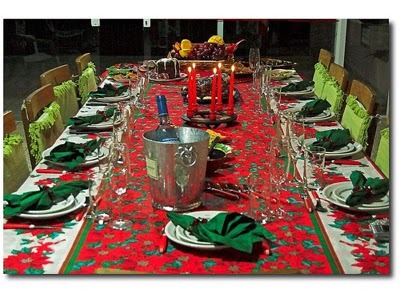 mesa de natal